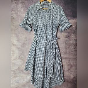 Checkered Dress, Size 38, Medium